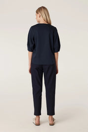 Pima Lantern Sleeve Top