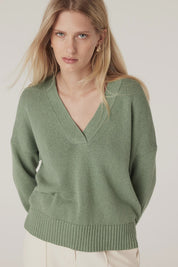 Flax V Jumper