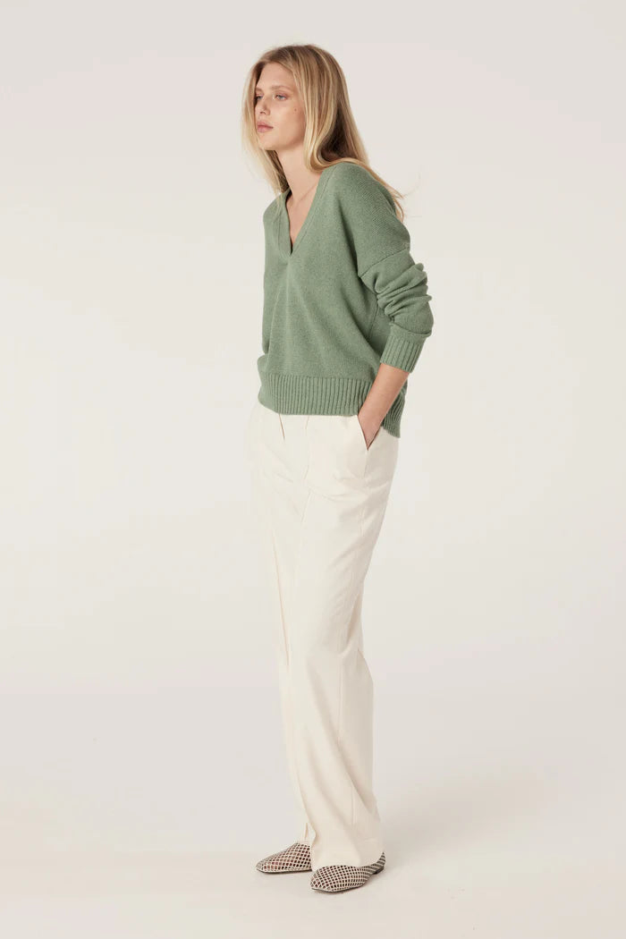 Flax V Jumper