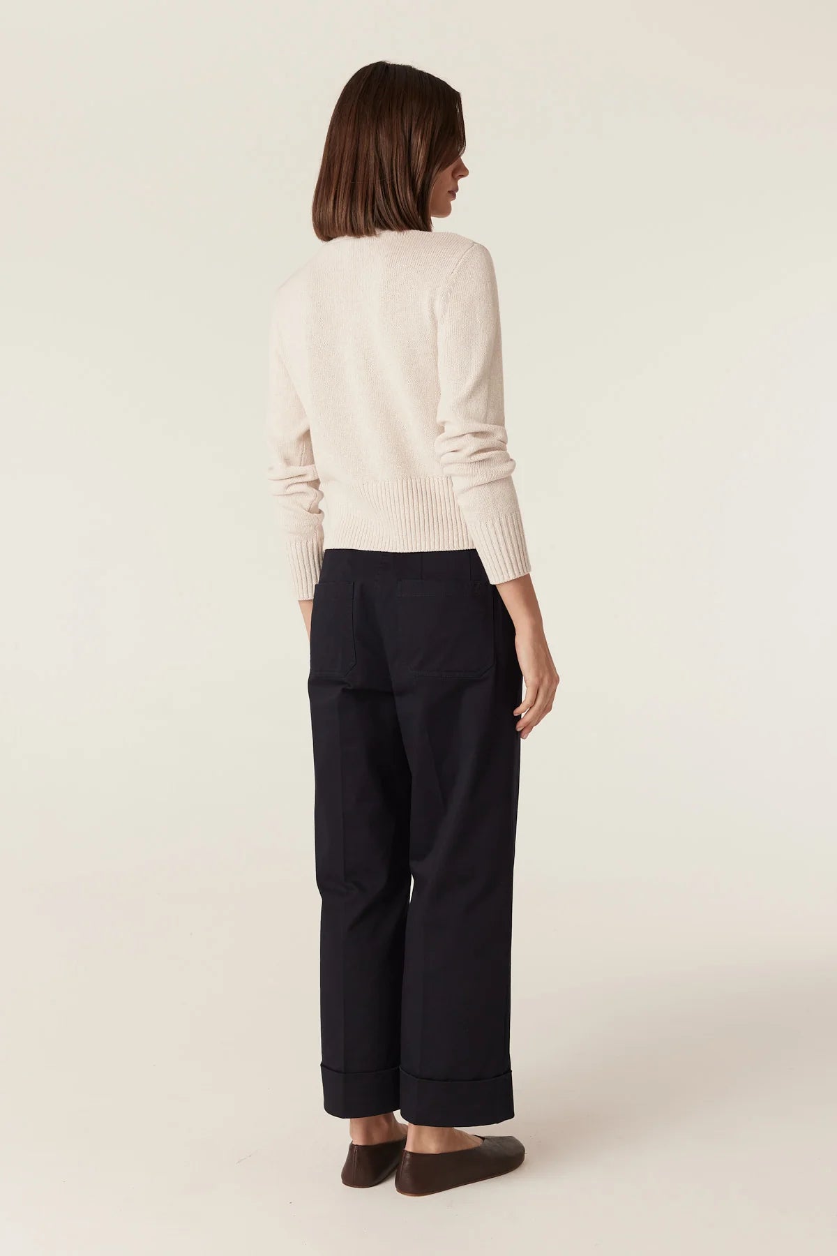 Flax V Cardigan - Calico