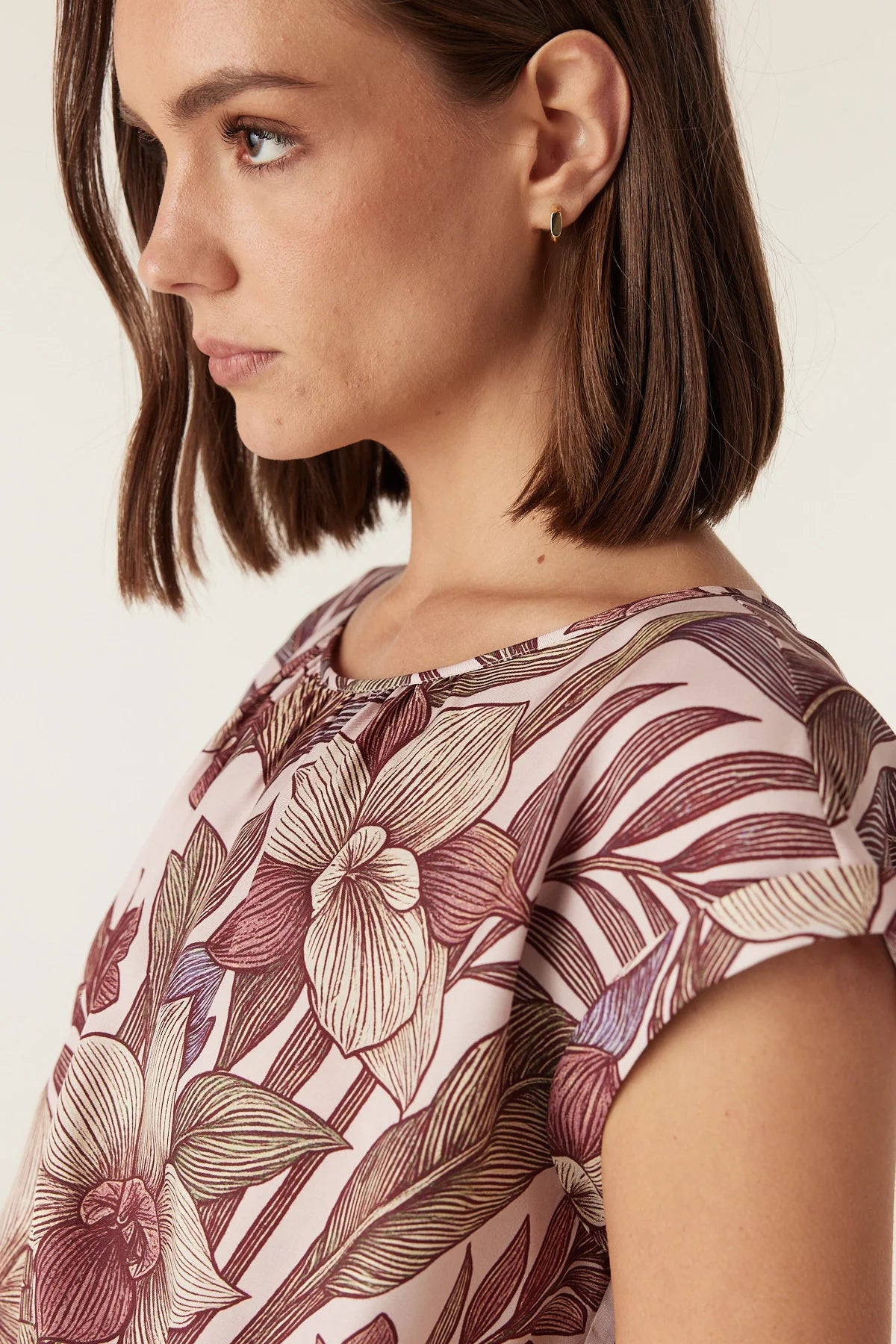 Erika Top- Paradise Print