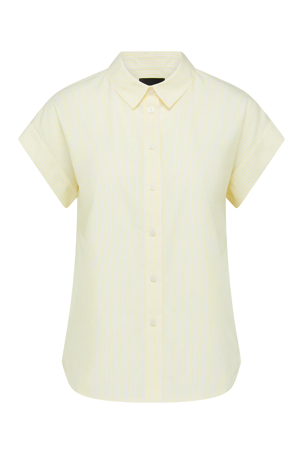 Portsea Shirt- Yellow Stripe