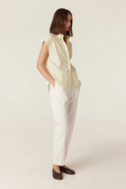 Portsea Shirt- Yellow Stripe