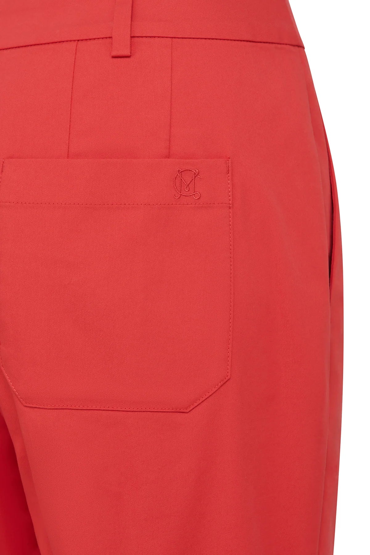 Aldo Sateen Pant- Red