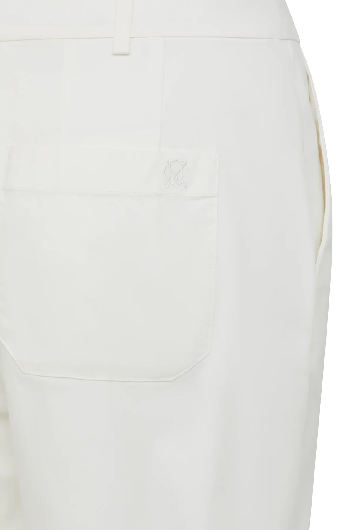 Aldo Sateen Pant- White
