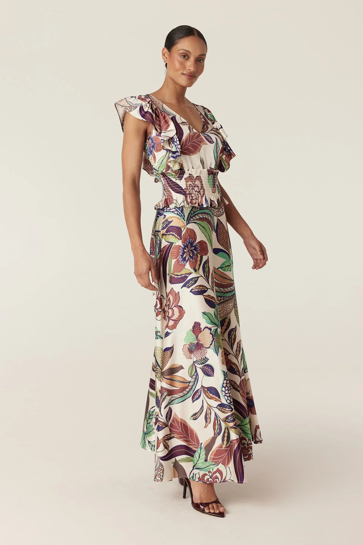 Fiesta Maxi Skirt - Guell Floral