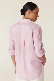 Sands Linen Shirt - Pink
