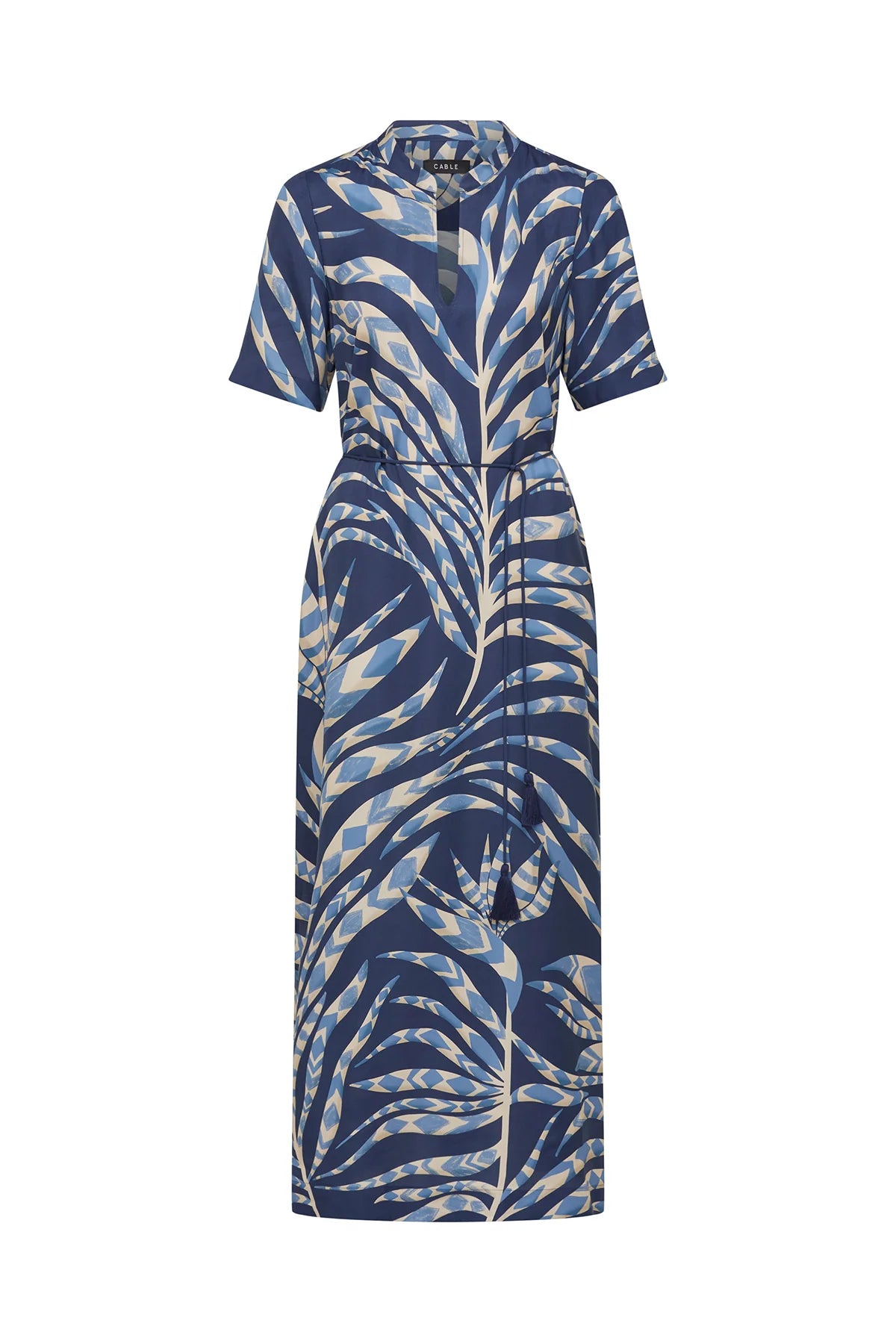 Pina Kaftan Dress -Wild Fern Print