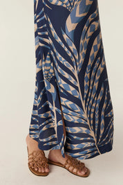 Pina Kaftan Dress -Wild Fern Print