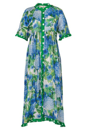 Don't Make Waves Dress - Hydrangea