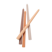 Neutral Taper Candle Set