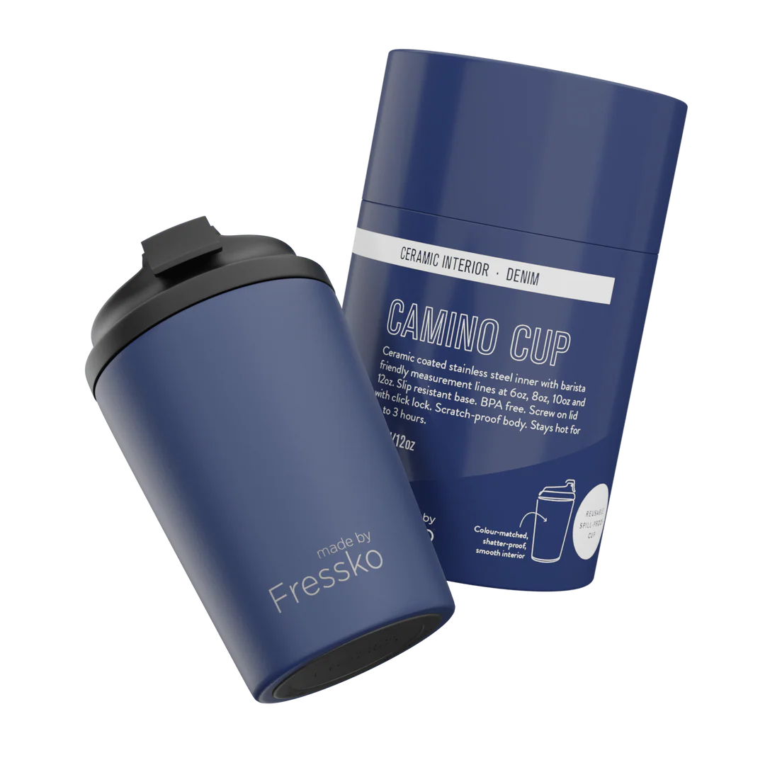 Camino Ceramic Cup 12oz-Denim