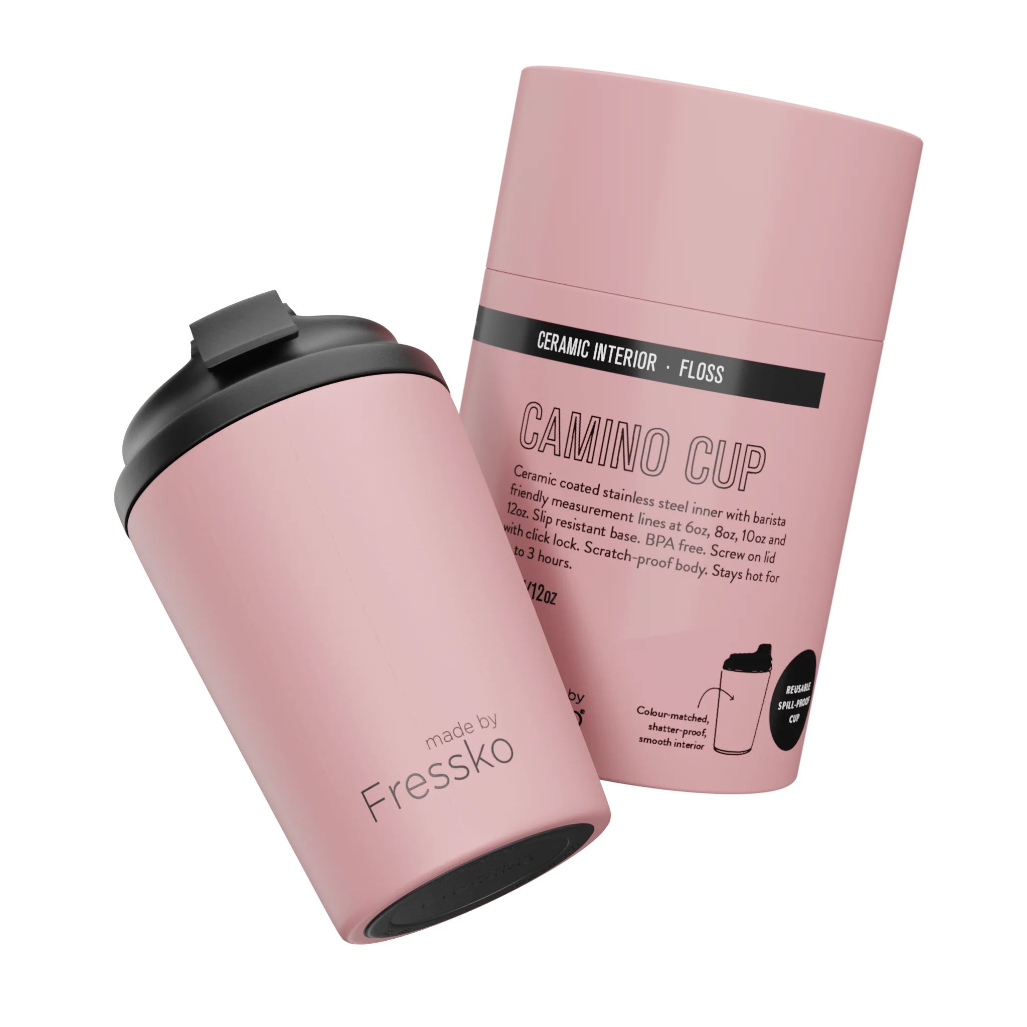 Camino Ceramic Cup 12oz-Floss