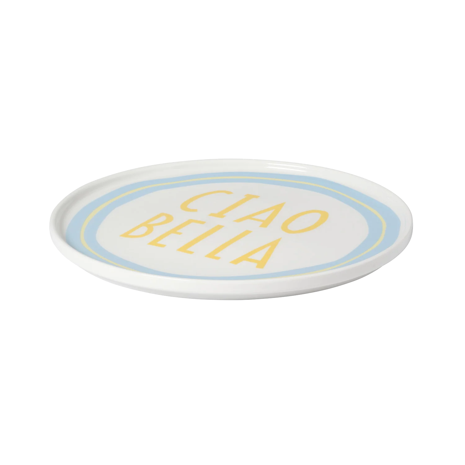 Ciao Bella Blue and Yellow Border