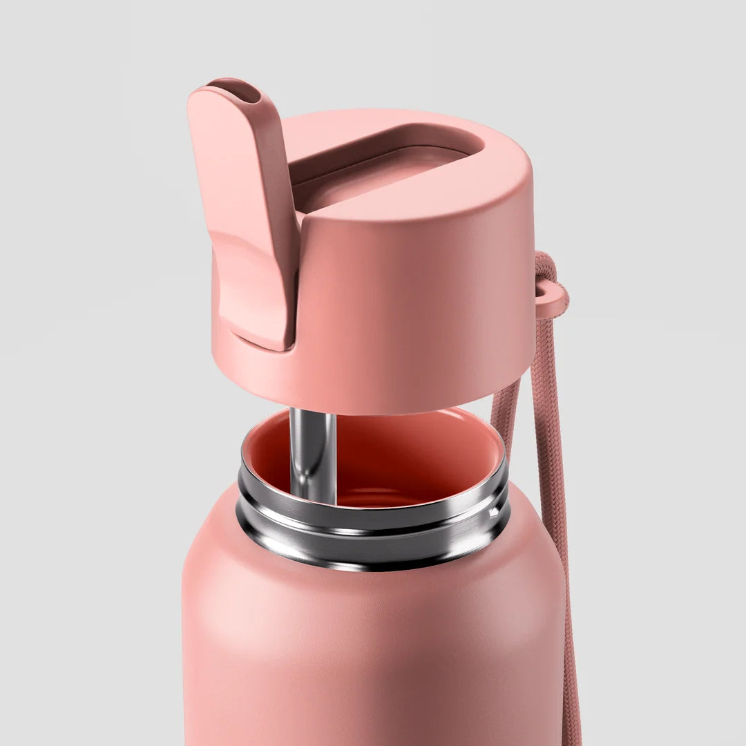 Ceramic Core Drink Bottle 1L- Peachy