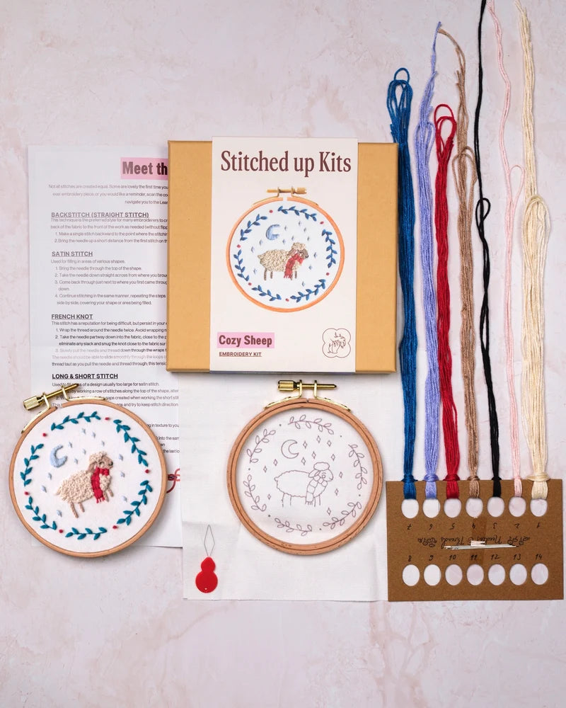 Stitched Up Kits-  The Cozy Sheep - Presence Hamilton
