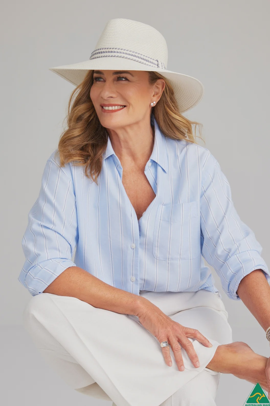 Cottesloe Fedora- Ivory - Presence Hamilton