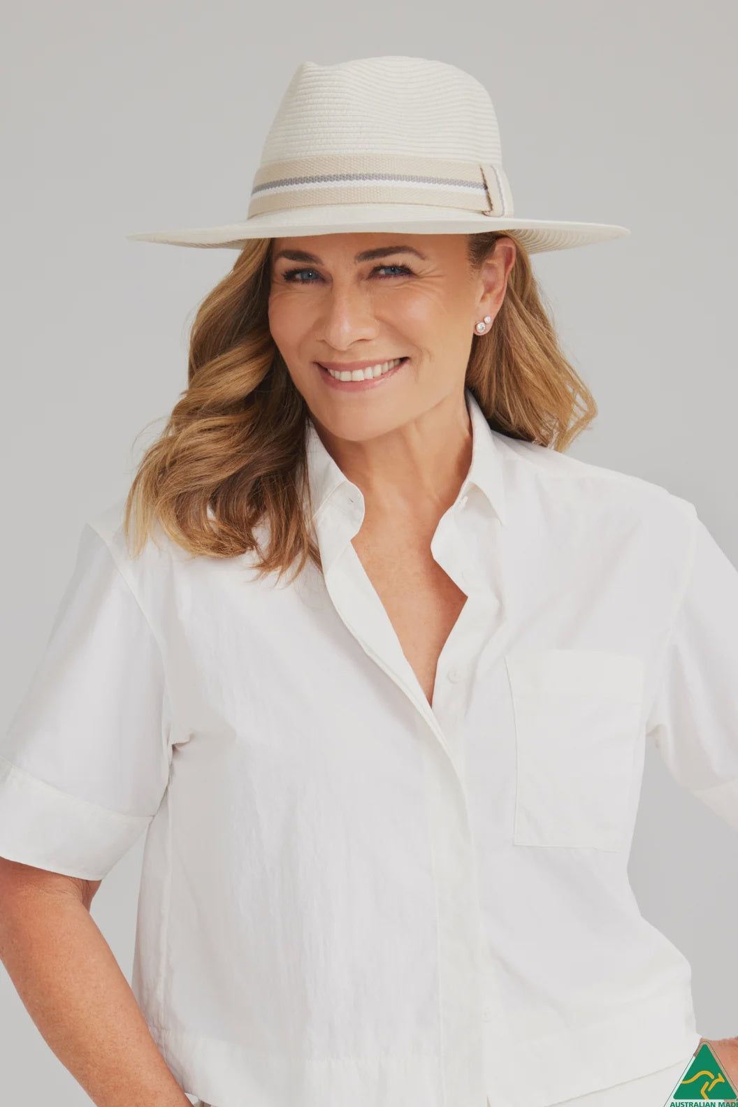 Keswick Fedora- Ivory - Presence Hamilton