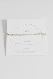 Amelia Bracelet Gold Plated - Moonstone