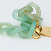 Flat Chain Bracelet Jade
