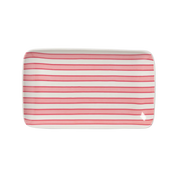 Red Striped Espresso Cup Set