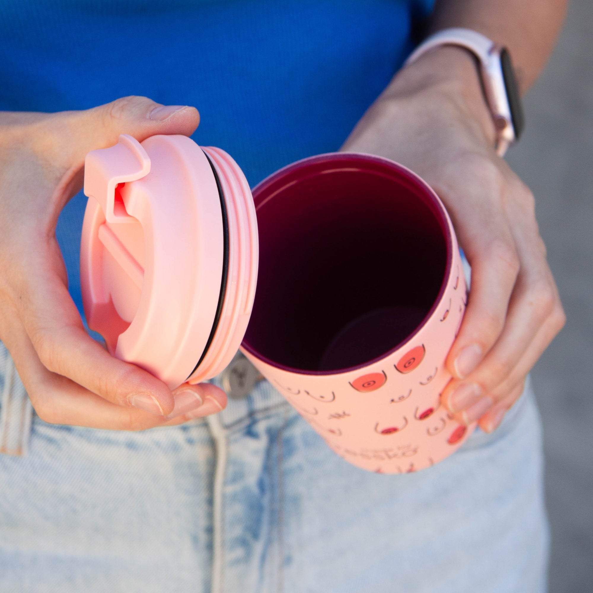 Camino Ceramic Boobie Cup - Peach