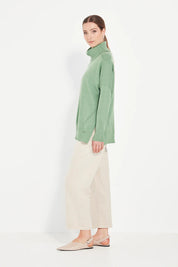 Gaby Sweater- Pistachio - Presence Hamilton