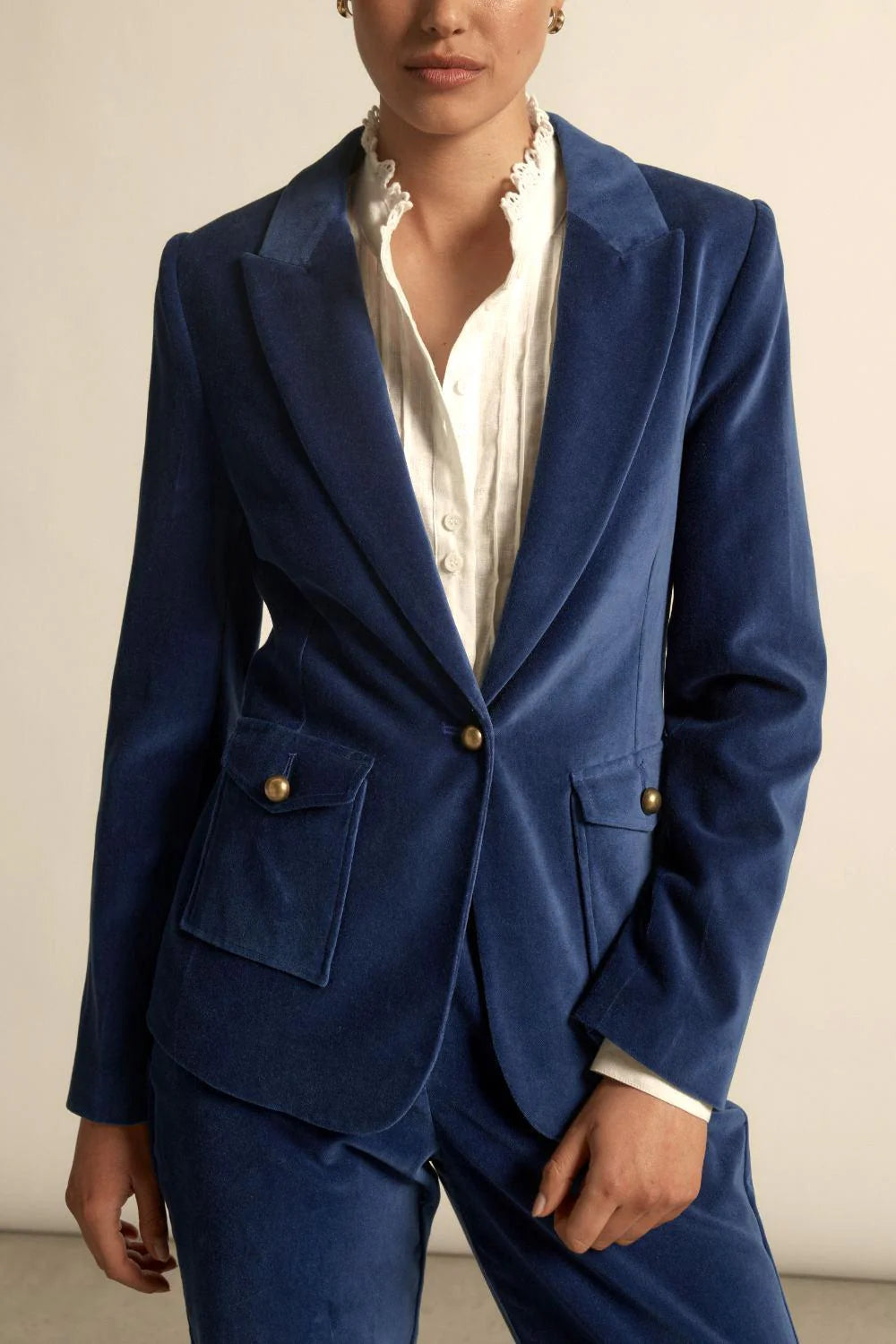 Glace Jacket-Sapphire