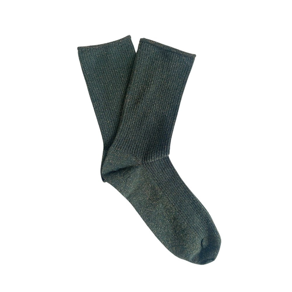 KLUE Glitter Lurex Socks - Green