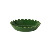 Scallop Bowl Green- set of 4