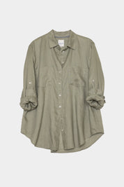 Hut Linen Shirt- Biscuit