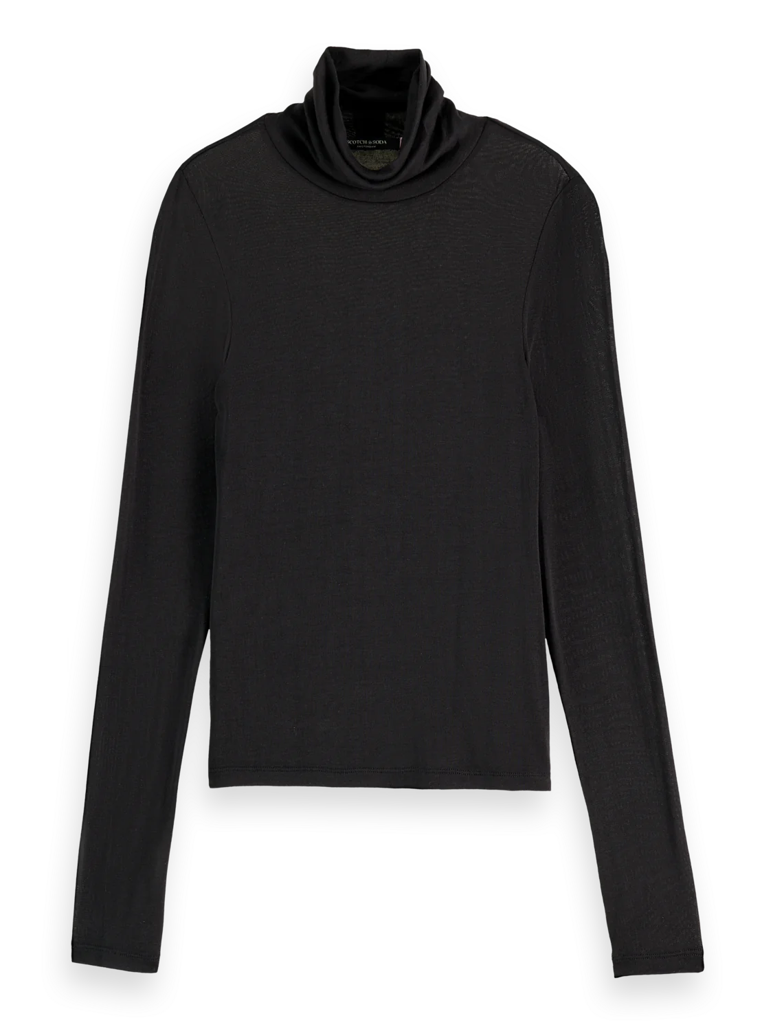 Roll Neck Long Sleeve Top
