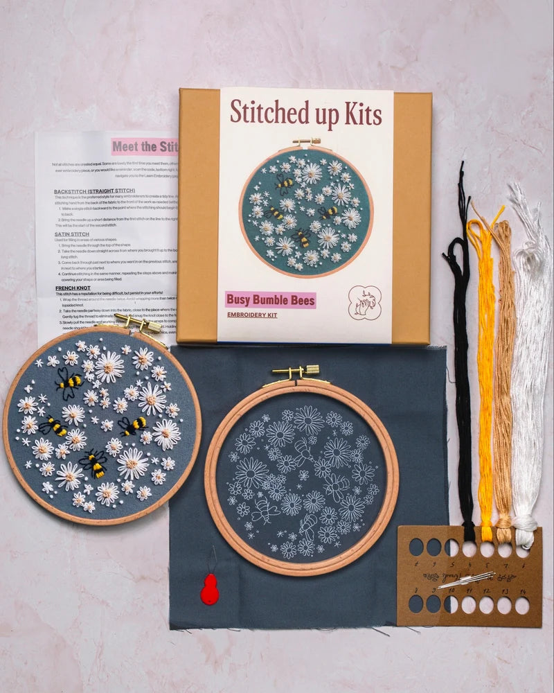 Stitched Up Kits - Busy Bumble Bees