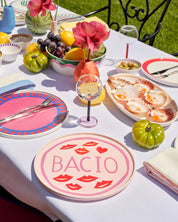 Pink Bacio Plate