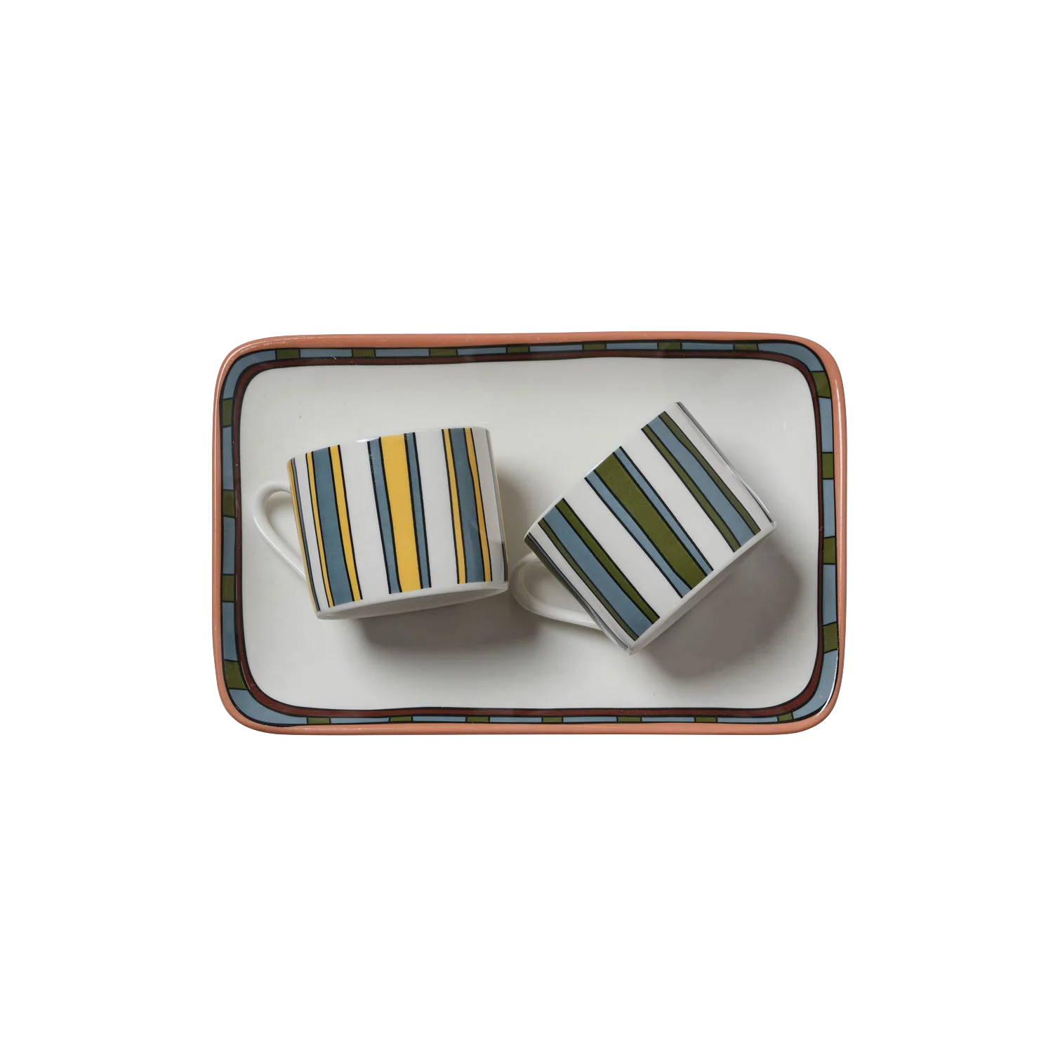Lines and Stripes Espresso Set