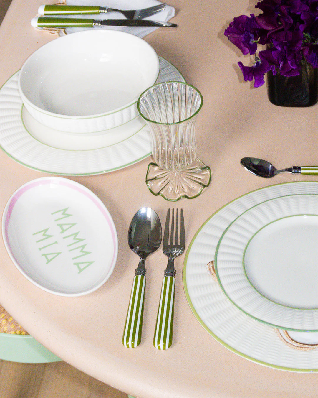 Small Oval Tray Mamma Mia