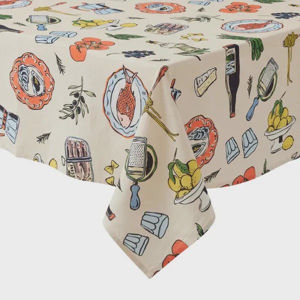 Deli Cotton Tablecloth - 140x240cm