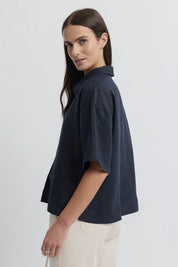Tirari Essence Shirt- Navy