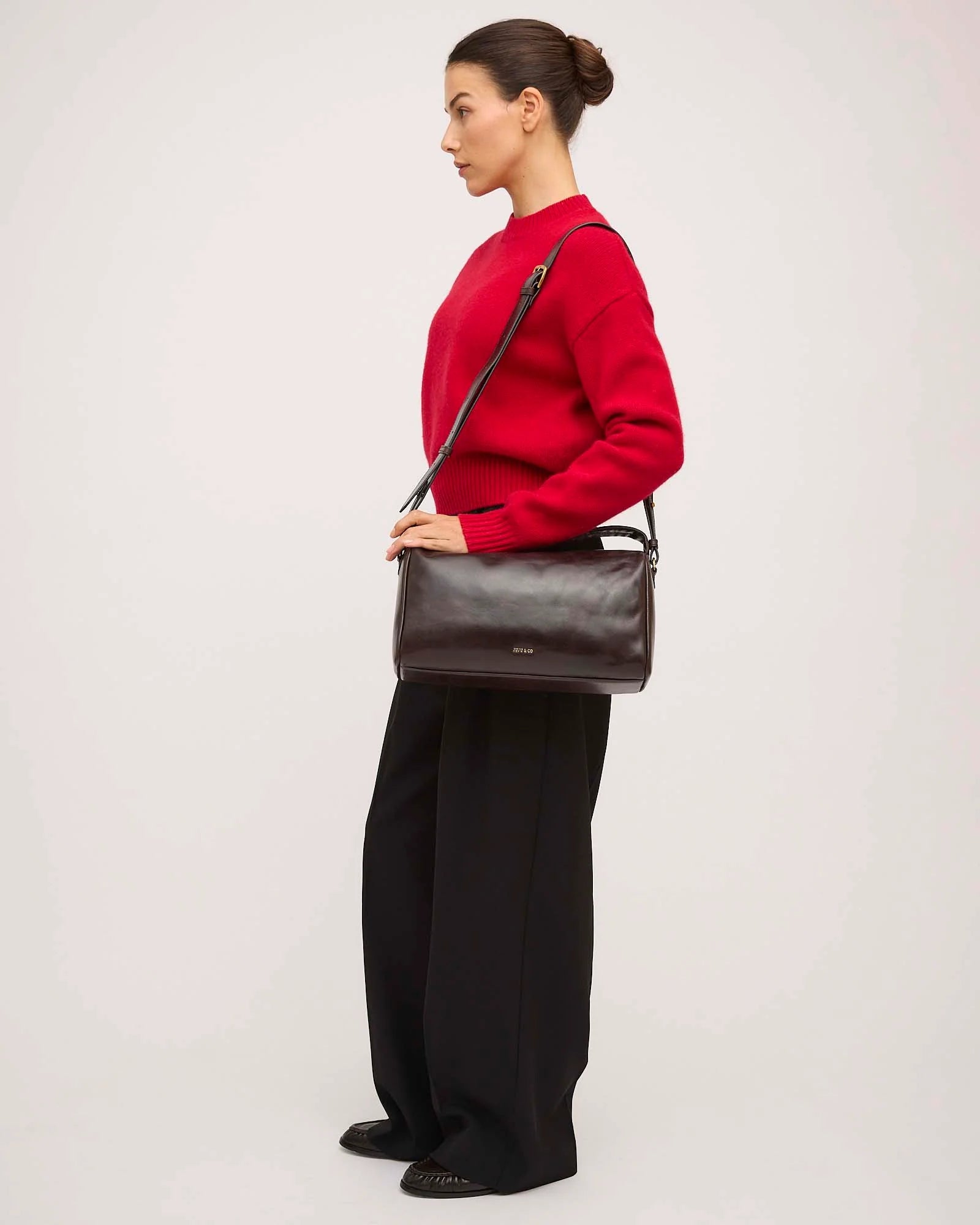 Bolster Bag- Mahogany
