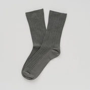 KLUE Pointelle Fine Rib Knit- Khaki