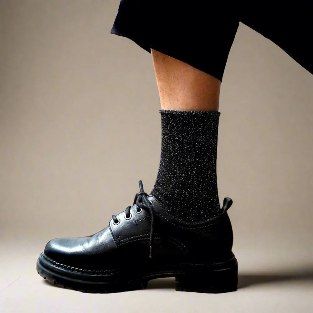 KLUE Glitter Lurex Socks