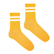 KLUE Organic Cotton Tennis Socks- Yellow