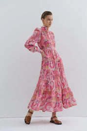 Charlotte Flower Maxi Dress