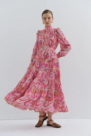 Charlotte Flower Maxi Dress
