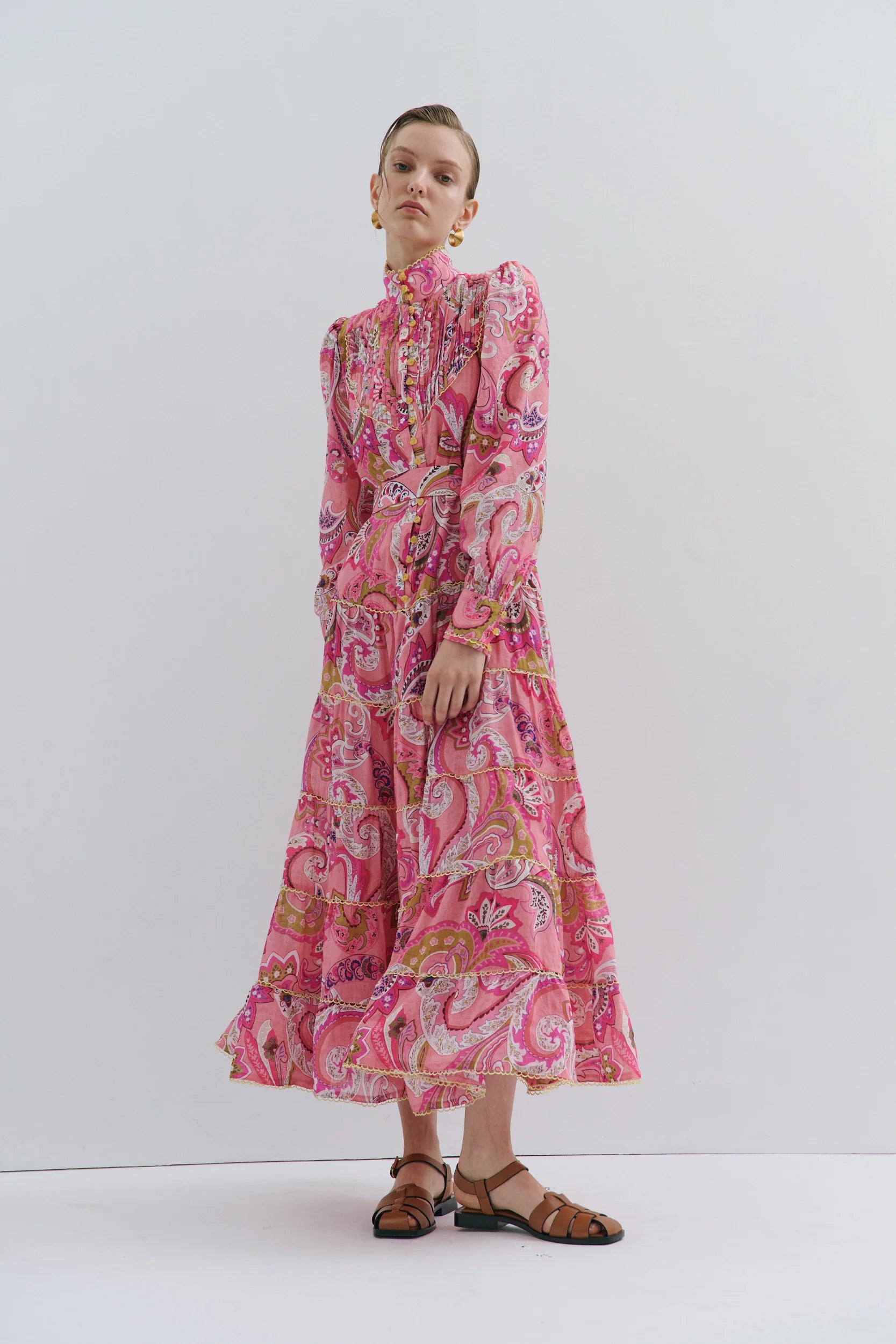 Charlotte Flower Maxi Dress