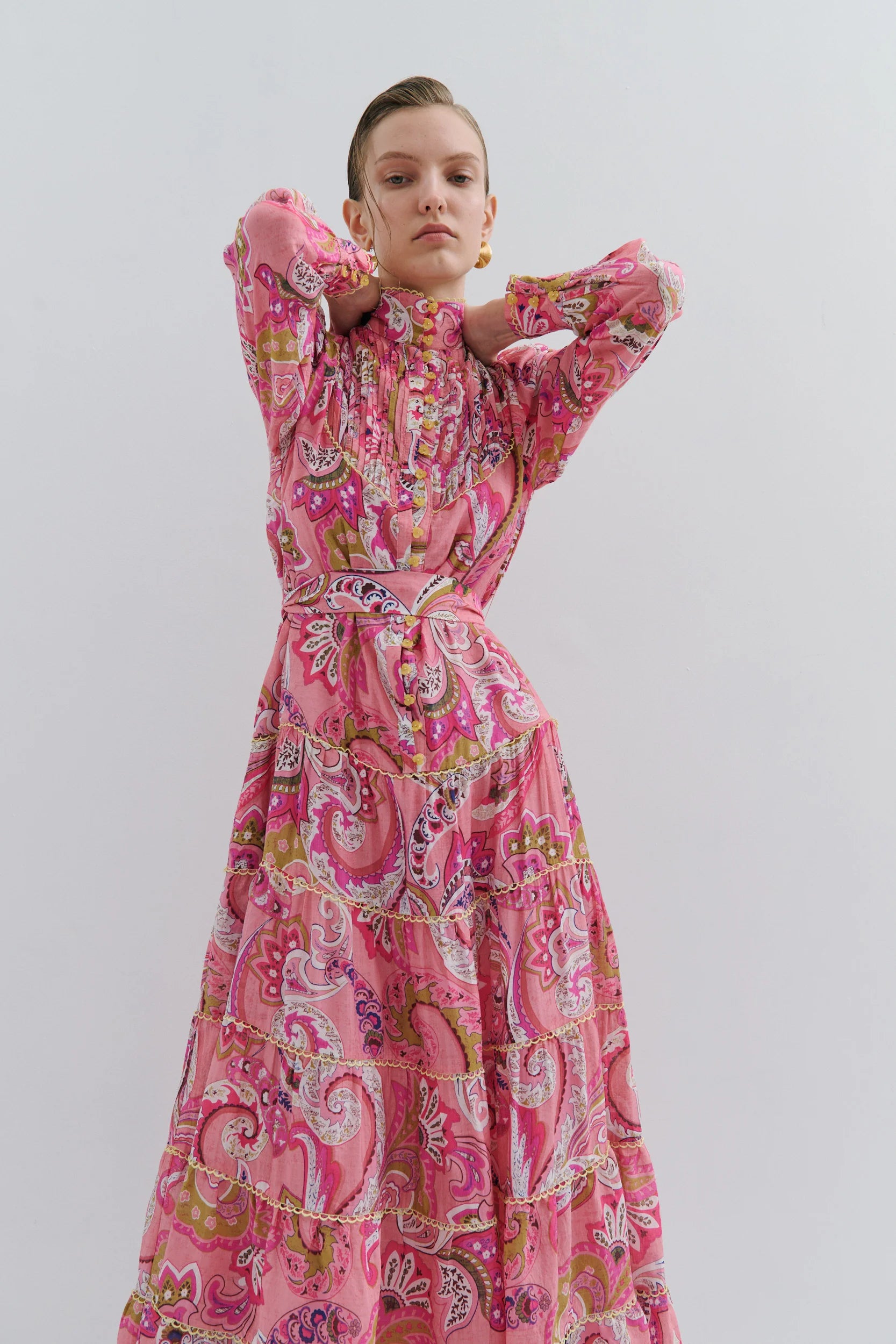 Charlotte Flower Maxi Dress