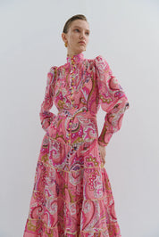 Charlotte Flower Maxi Dress