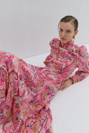 Charlotte Flower Maxi Dress