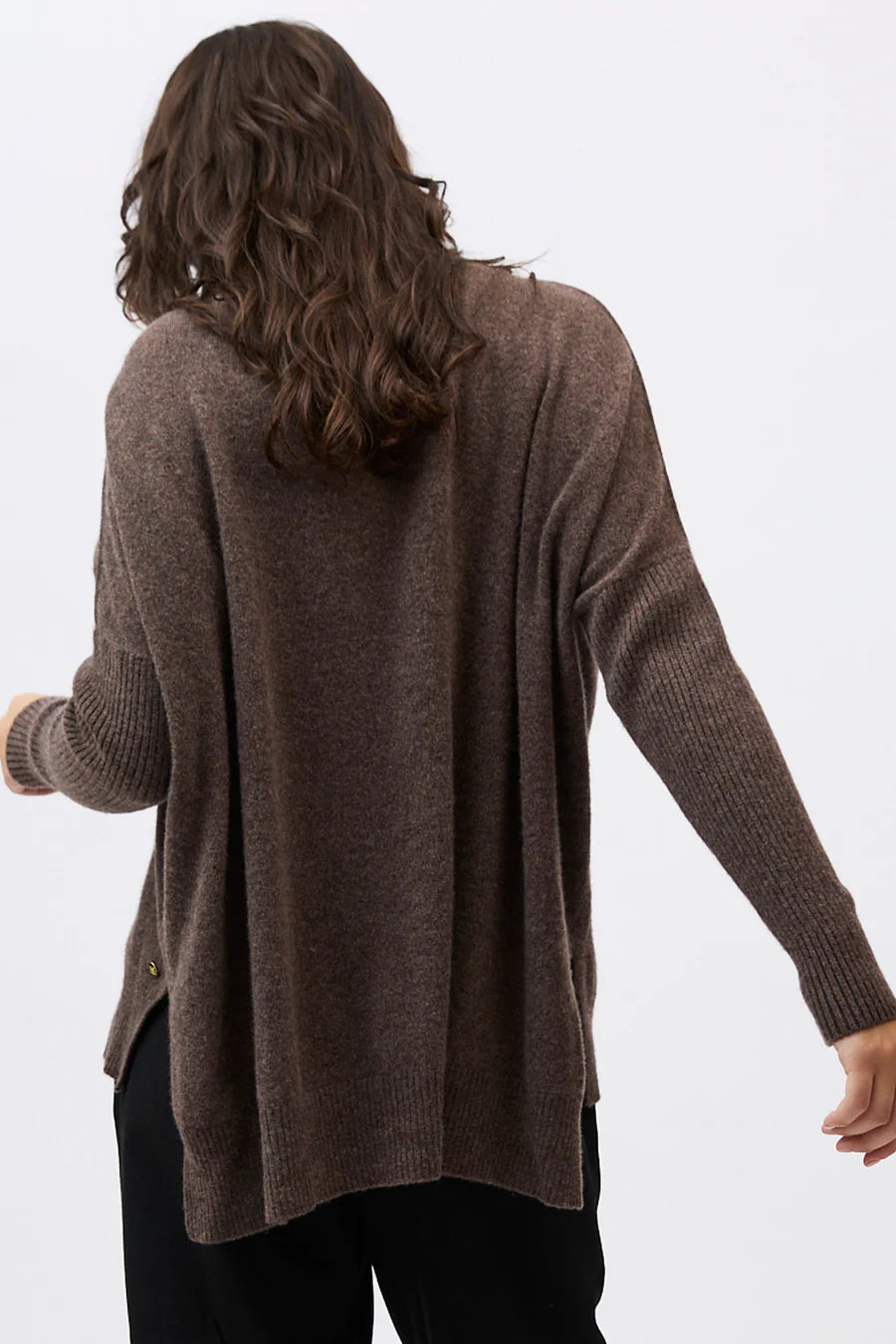 Gigi Step Rollneck- Espresso - Presence Hamilton