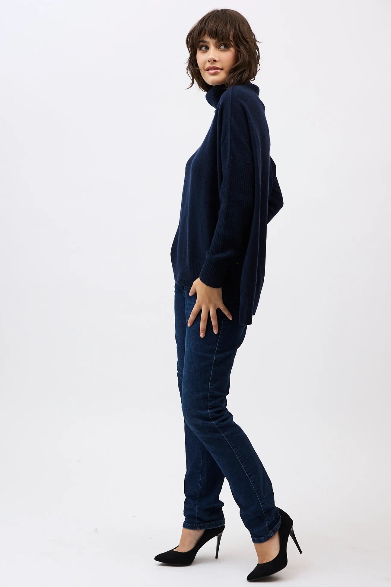 Gigi Step Rollneck - French Navy